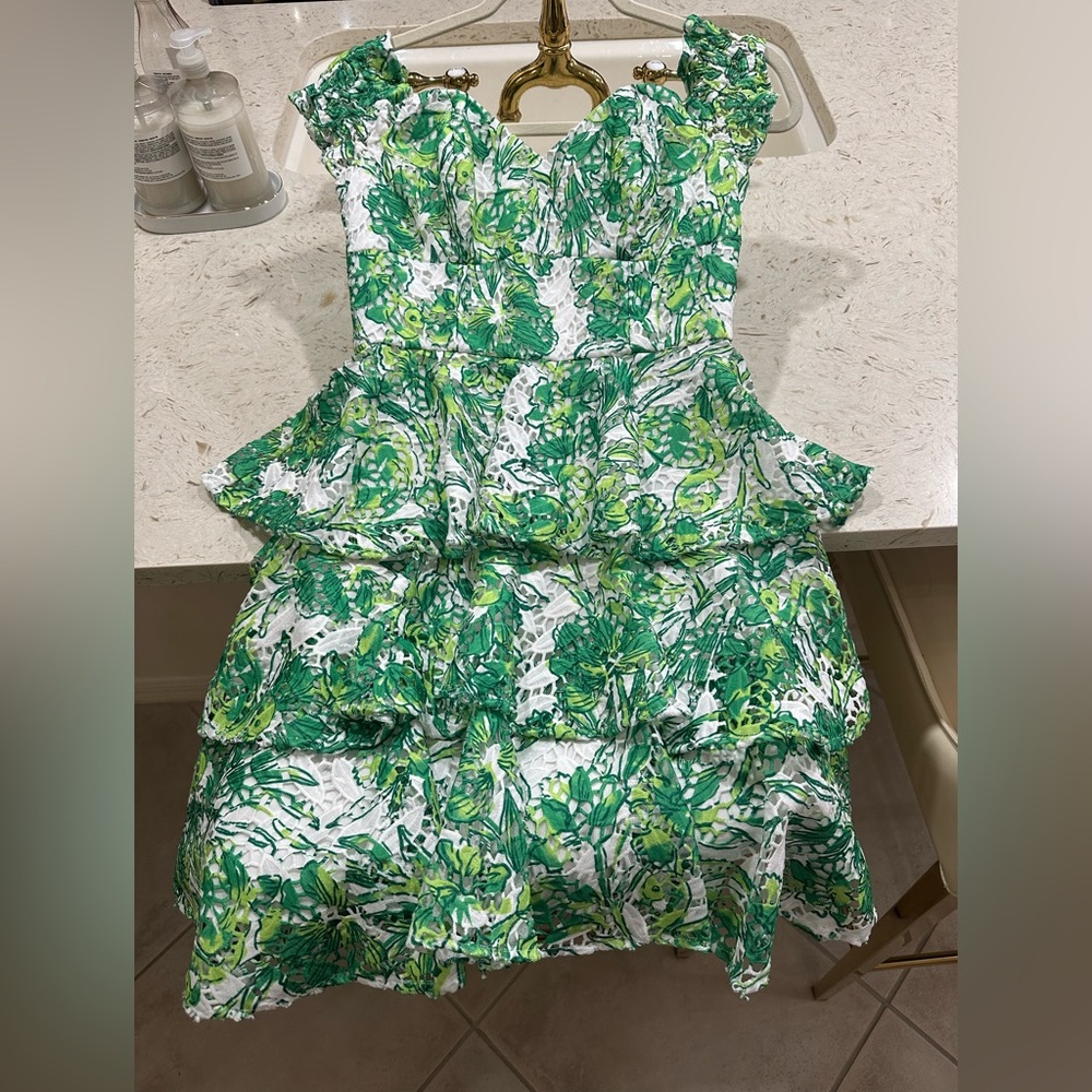 Lilly Pulitzer Cicely Off-The-Shoulder Dress